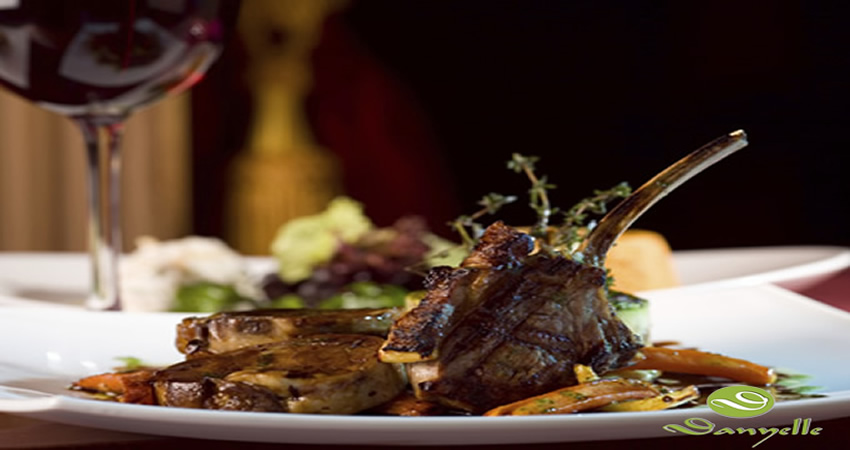 Cotlete de miel in vin rosu