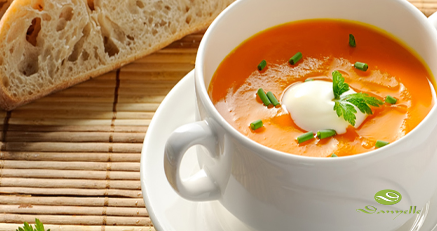 Supa de dovleac cu pui