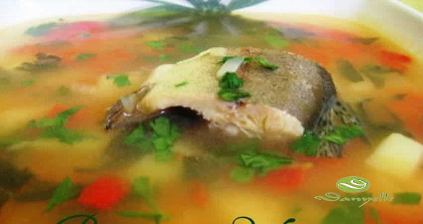 Supa de peste cu ardei gras