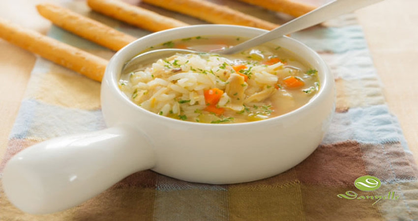 Supa de orez cu legume